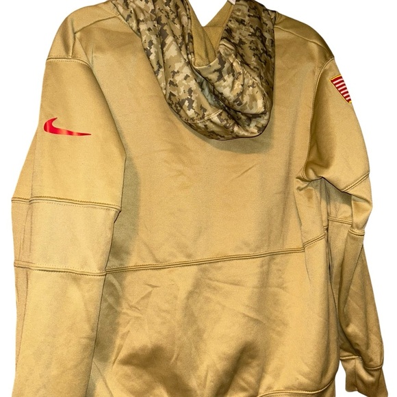 Nike washington redskins commanders Salute to Service Hoodie Sweatshirt small - Picture 3 of 4